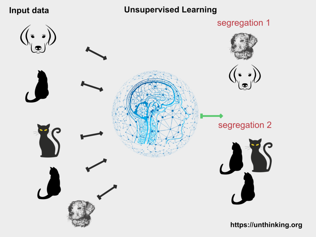 Representation of unsupervised learning